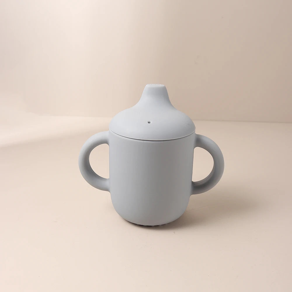 Brixie Baby Silicone Sippy Cup - Training Cup with Handles