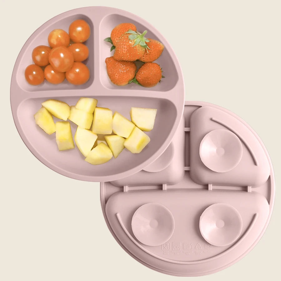 Brixie Baby Silicone Suction Plate - Toddler Training Bowl
