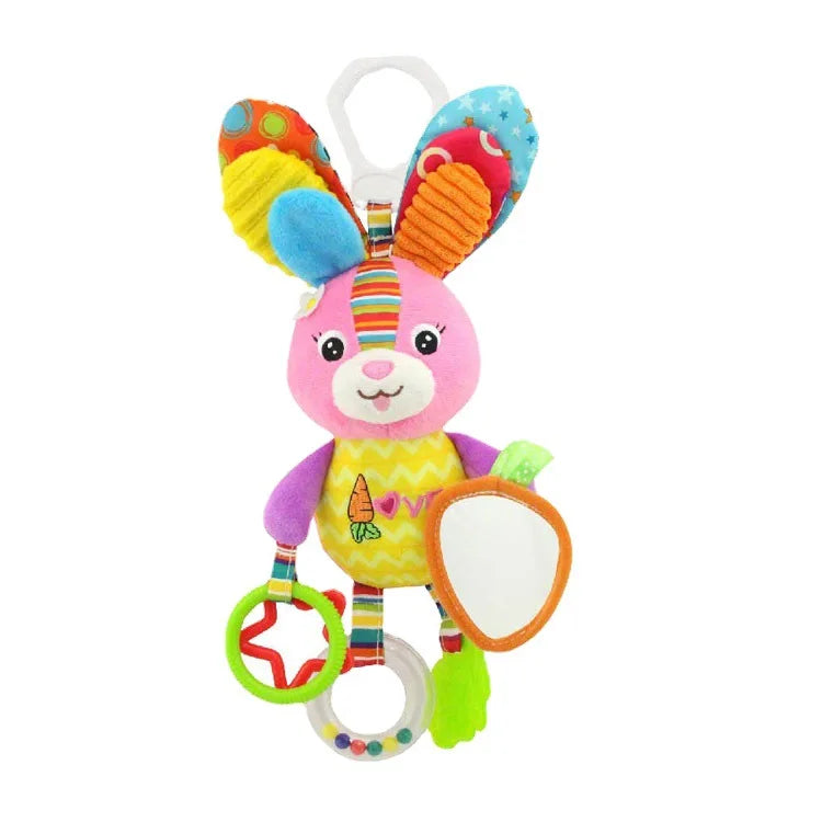 Brixie Baby Animal Rattle - Grab & Play Training Toy