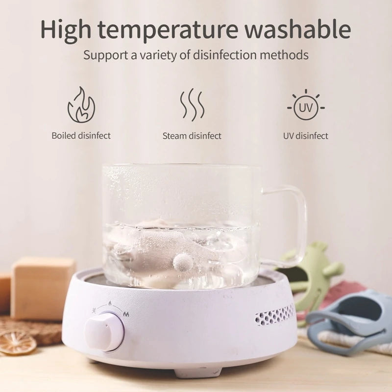 Brixie Baby Silicone Teether - Animal Chew Toy