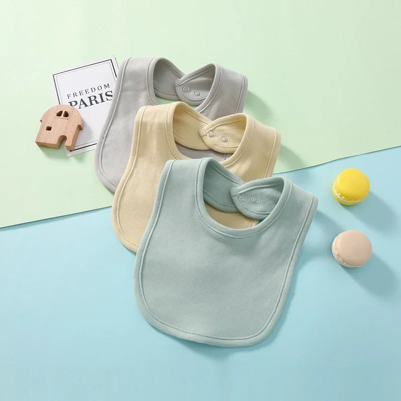 Brixie Baby Cotton Bib - Soft & Absorbent Burp Cloth for Newborns