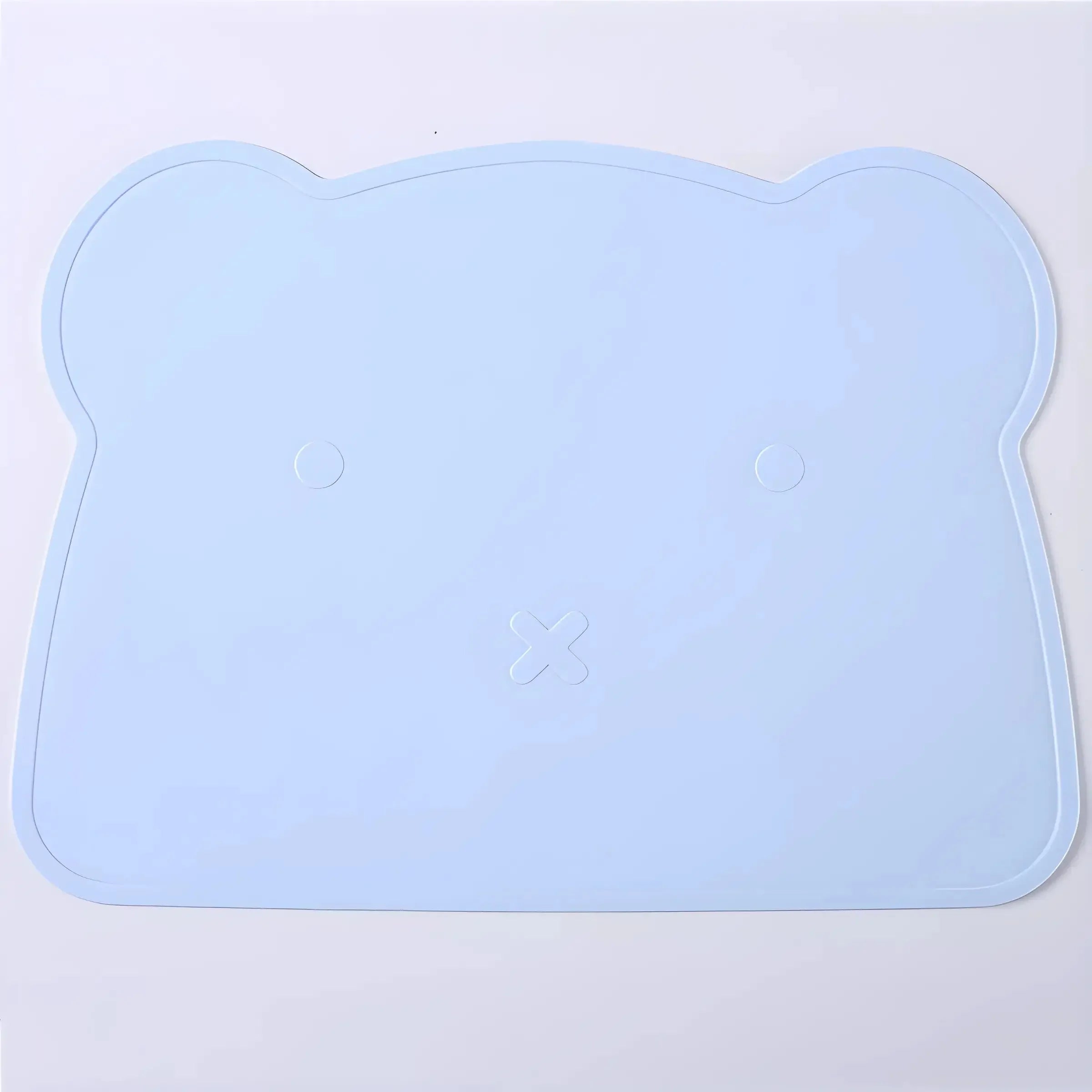 Brixie Silicone Bear Placemat - Non-Slip Leak-Proof Table Mat for Kids