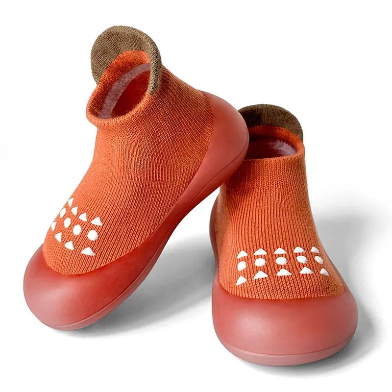 Brixie Baby First Walking Shoes - Soft Slip-On Anti-Slip Sneakers