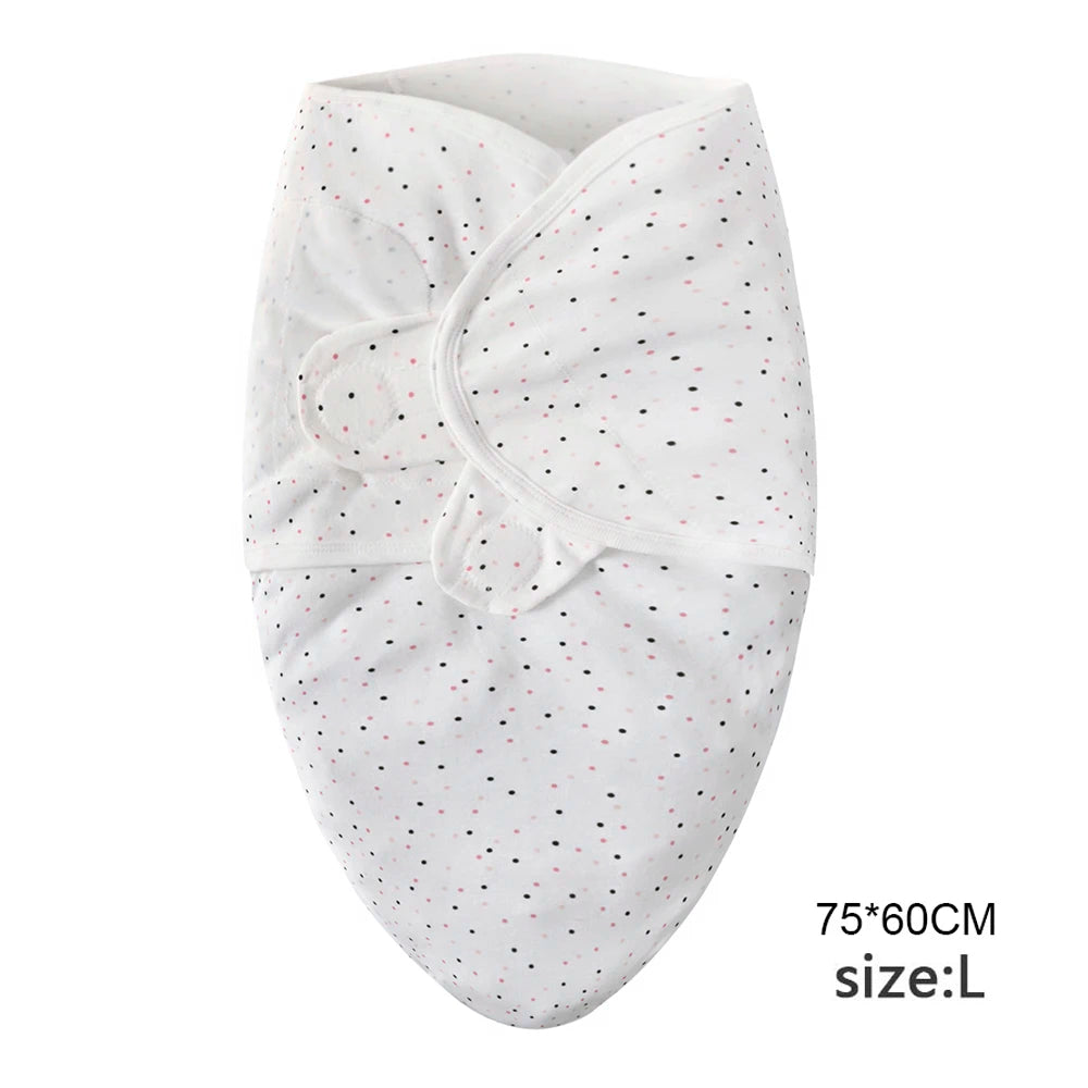 Brixie Baby Swaddle & Hat Set – Soft Cotton Newborn Wrap