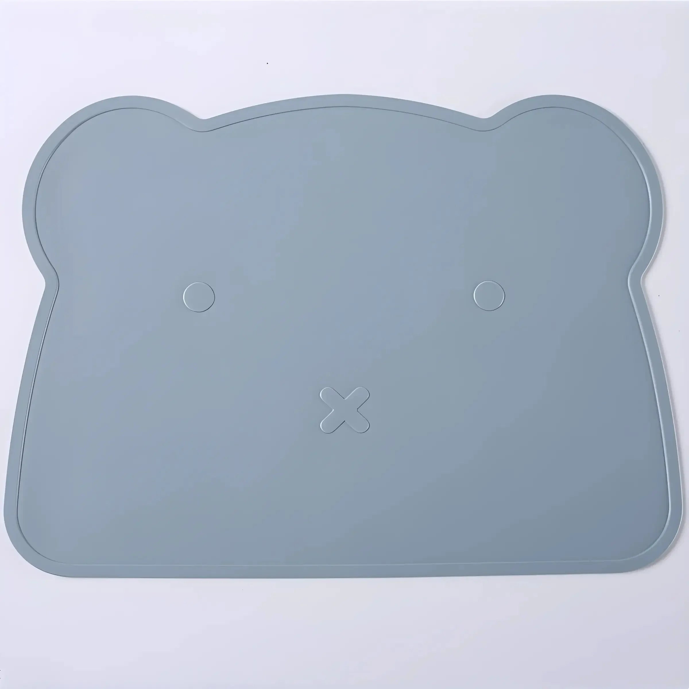 Brixie Silicone Bear Placemat - Non-Slip Leak-Proof Table Mat for Kids