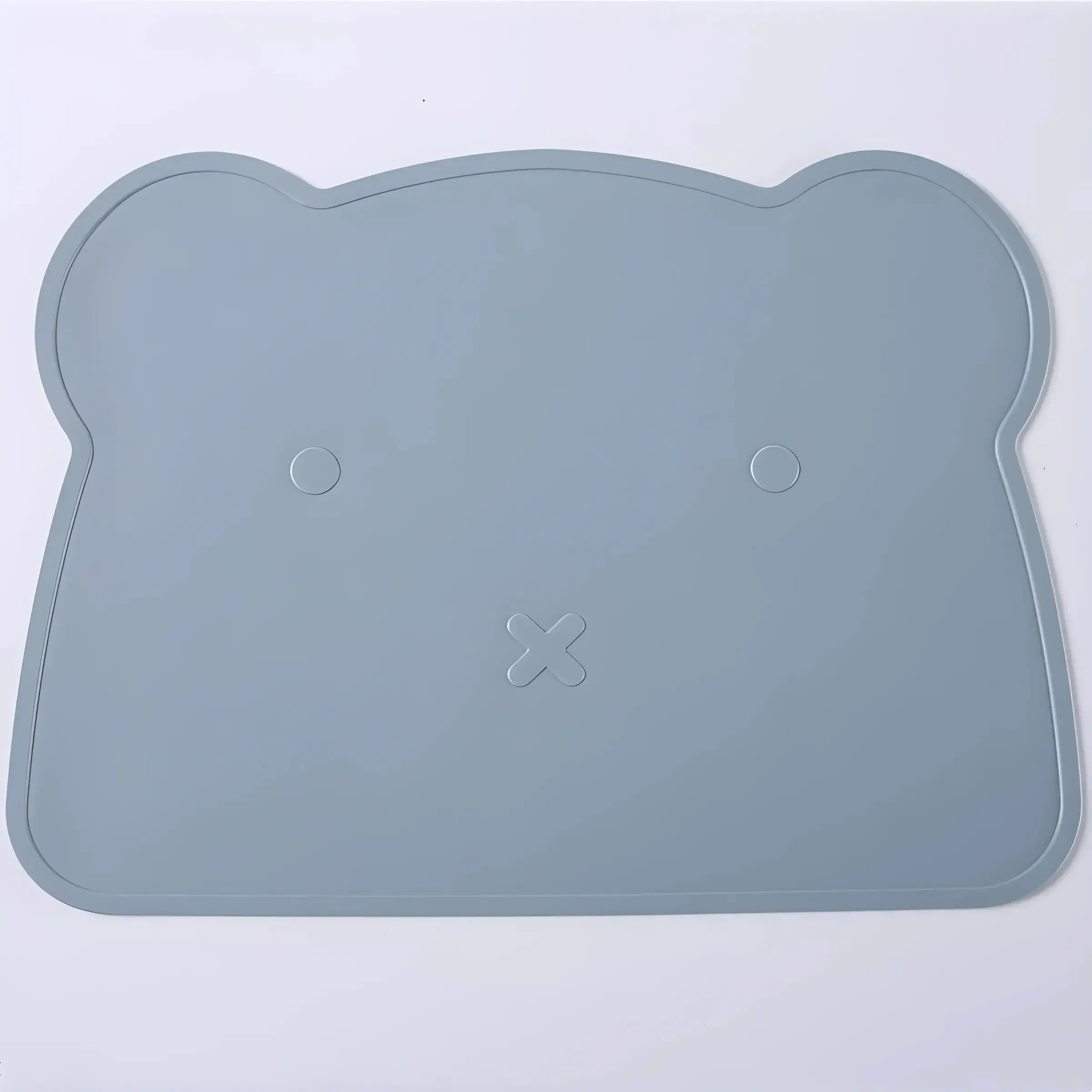 Brixie Silicone Bear Placemat - Non-Slip Leak-Proof Table Mat for Kids