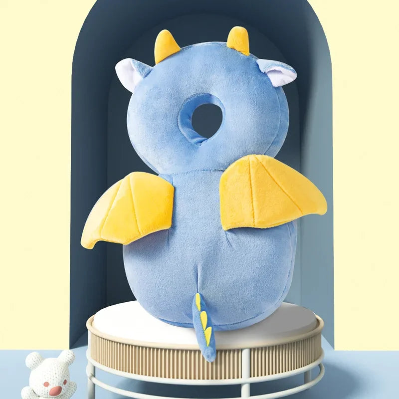 Brixie Baby Head Protector Pillow - Soft Backpack Cushion for Toddlers