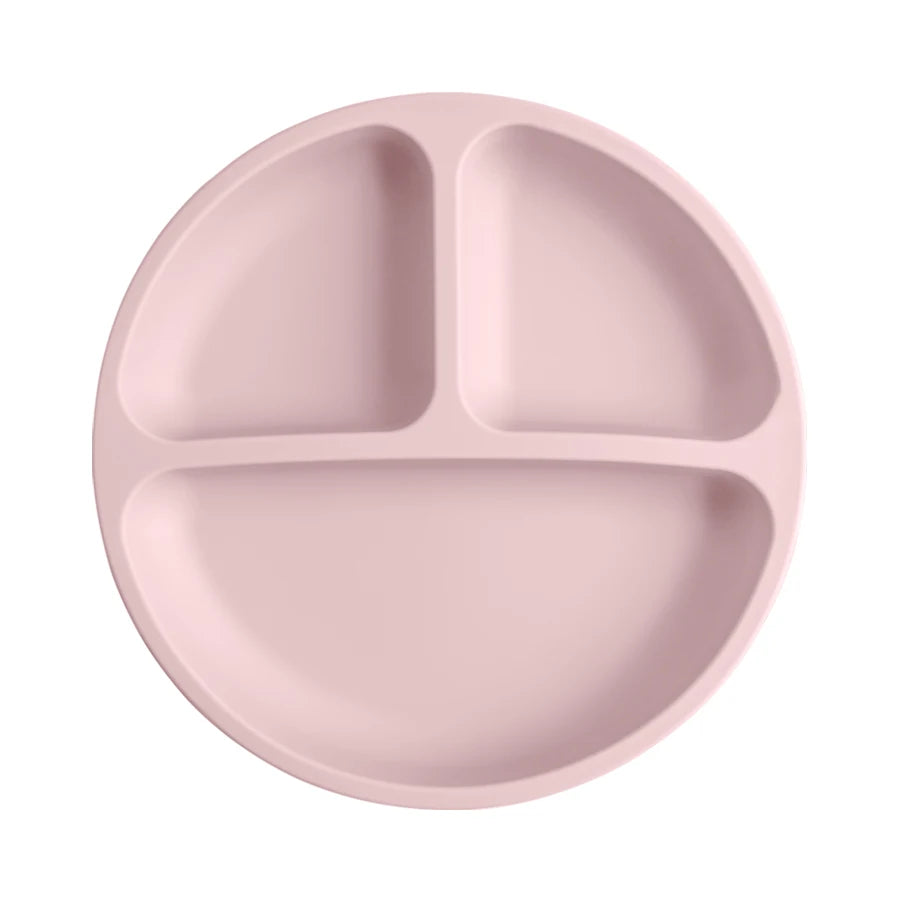 Brixie Baby Silicone Suction Plate - Toddler Training Bowl