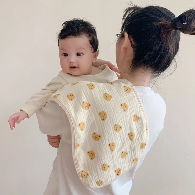 Brixie Baby Burp Cloth - Soft & Absorbent Wash Cloth for Infants