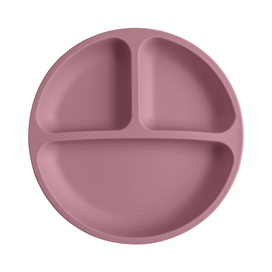 Brixie Baby Silicone Suction Plate - Toddler Training Bowl