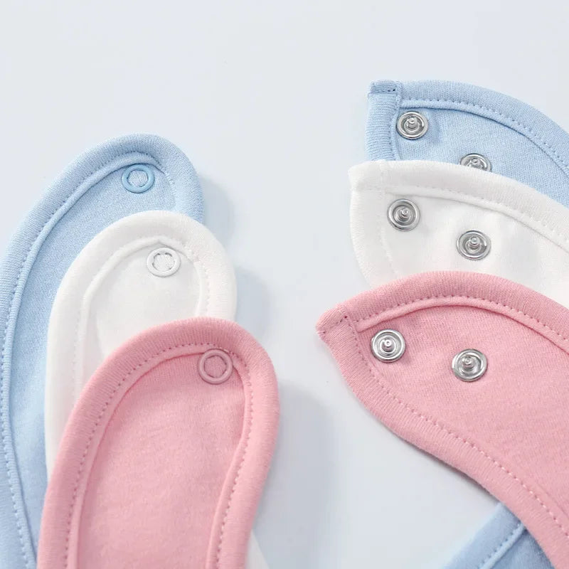 Brixie Baby Cotton Bib - Soft & Absorbent Burp Cloth for Newborns